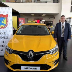 İzmir’de İlk LPG’li Megane Taksi Tanıtıldı